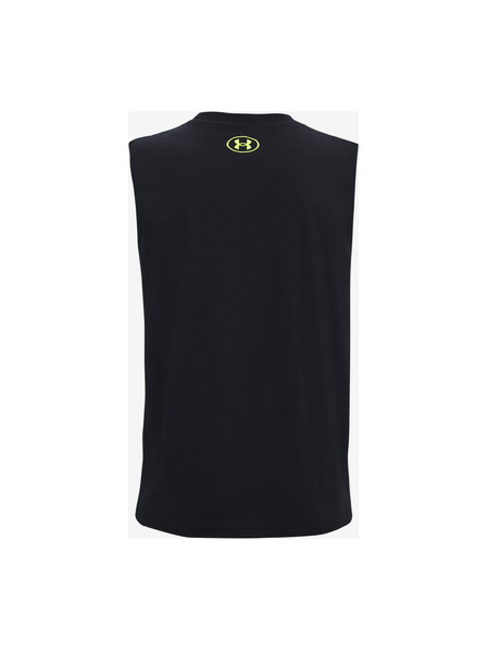 Under Armour Deška majica brez rokavov Under Armour UA Project Rock GT AFTR TK-BLK