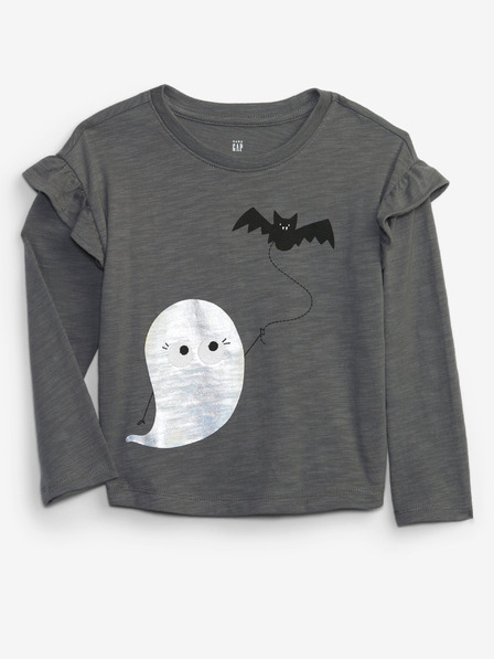 GAP Baby majica s potiskom Halloween GAP