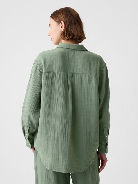 GAP Mušelínová oversize košeľa GAP