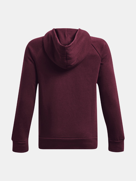 Under Armour Deški pulover Under Armour UA RIVAL FLEECE HOODIE-BLU