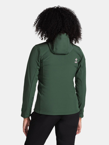 Kilpi Temno zelena ženska softshell jakna Kilpi Rawia
