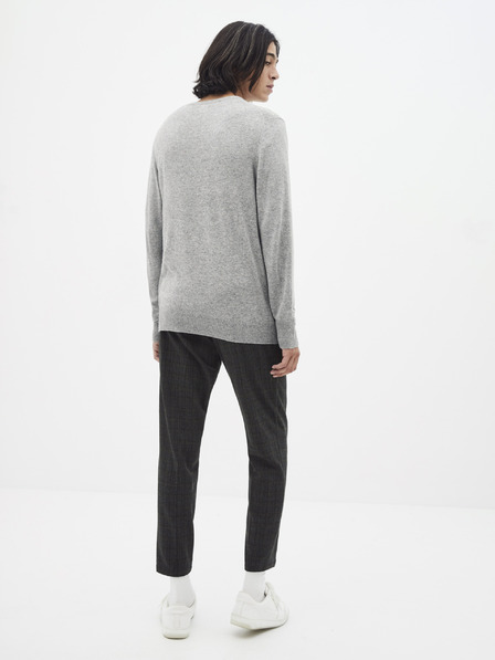 Celio Svetlo siv pulover Celio Sebase