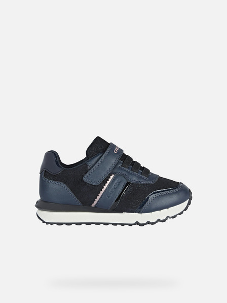 Geox Tmavo modré dievčenské tenisky Geox Fastics Girl