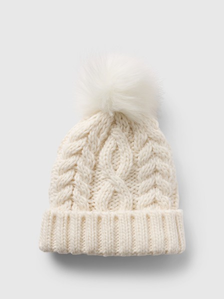 GAP Pletena kapa s pompom GAP