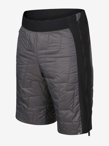 ALPINE PRO Moške kratke hlače z membrano ALPINE PRO CORAL dk.true gray