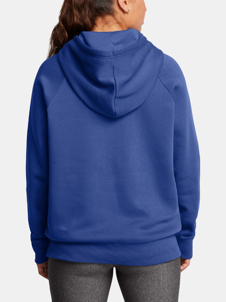 Under Armour Ženski pulover Under Armour Rival Fleece Wordmark Hoodie-BLU