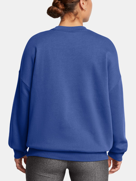 Under Armour Ženski pulover Under Armour Rival Fleece WordmarkOS Crew-BLU