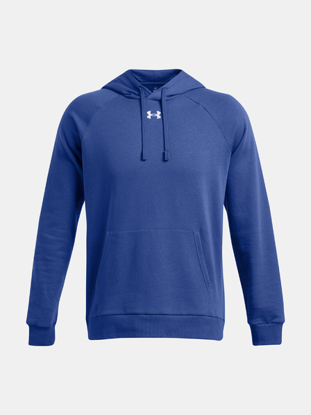 Under Armour Moški pulover Under Armour UA Rival Fleece Hoodie-BLU