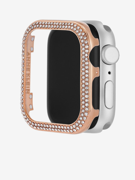 Anne Klein Luneta za Apple Watch s kristali iz rožnatega zlata Anne Klein