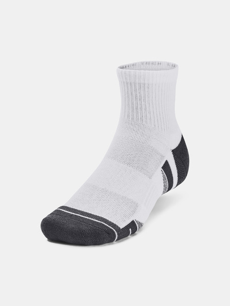 Under Armour Unisex nogavice Under Armour UA Performance Tech 3pk Qtr