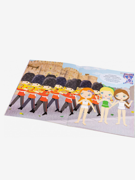 ELLA & MAX Oblačenje za KATE - knjiga z nalepkami