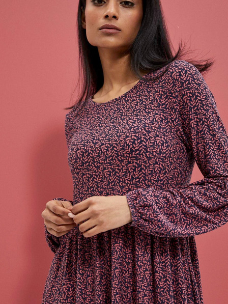 Moodo Roza ženska cvetlična obleka Moodo