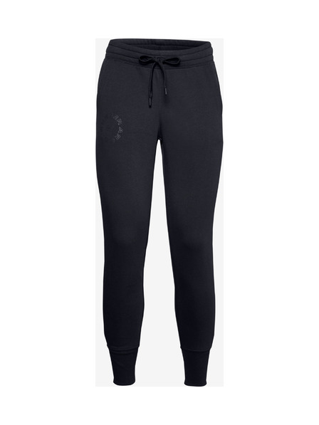 Under Armour Ženske spodnji del trenirke Under Armour Rival Fleece Metallic Jogger