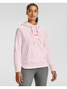 Under Armour Ženski pulover Under Armour Rival Fleece Metallic Hoodie