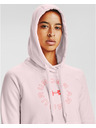 Under Armour Ženski pulover Under Armour Rival Fleece Metallic Hoodie