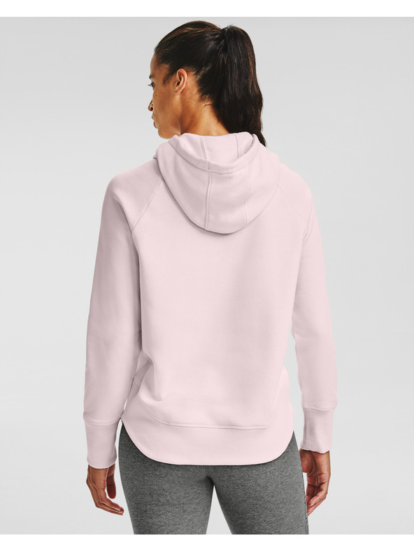 Under Armour Ženski pulover Under Armour Rival Fleece Metallic Hoodie