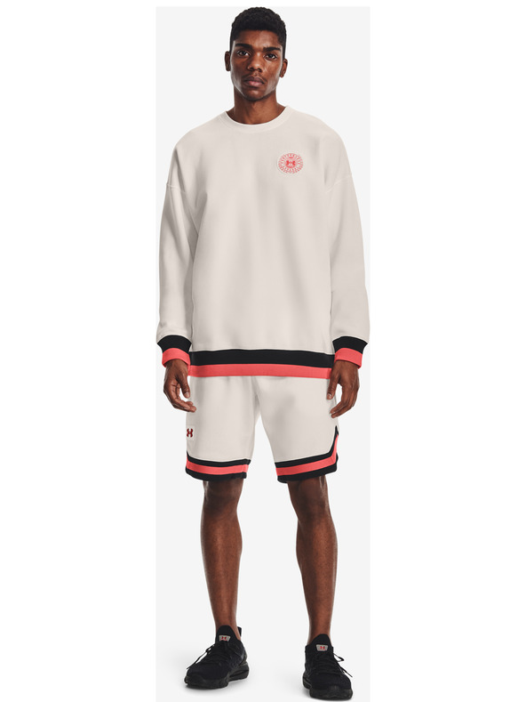 Under Armour Moški pulover Under Armour RIVAL FLEECE AMP CREW