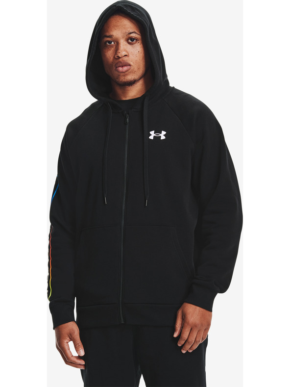 Under Armour Moški pulover Under Armour RIVAL FLC LOCKERTAG FZ HD
