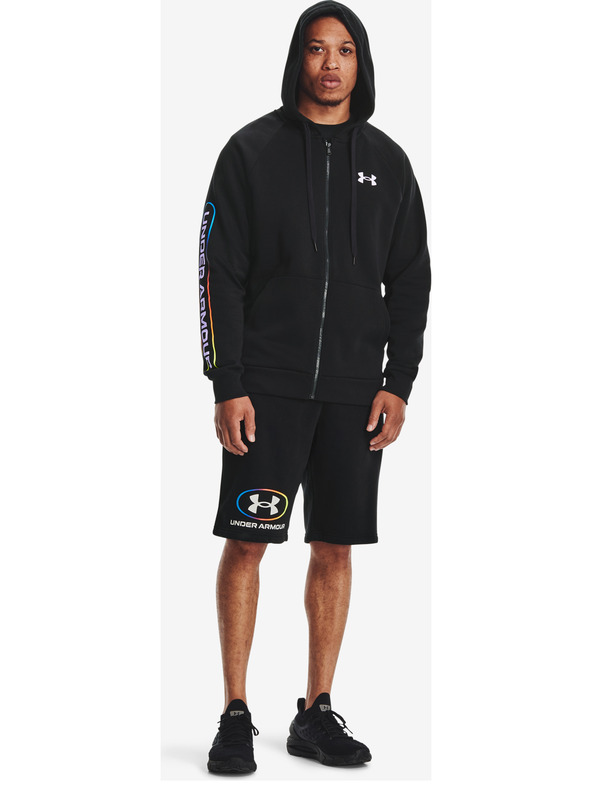 Under Armour Moški pulover Under Armour RIVAL FLC LOCKERTAG FZ HD