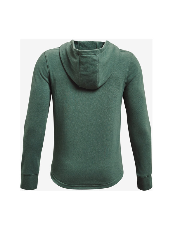 Under Armour Deški pulover Under Armour UA RIVAL TERRY HOODIE-GRN