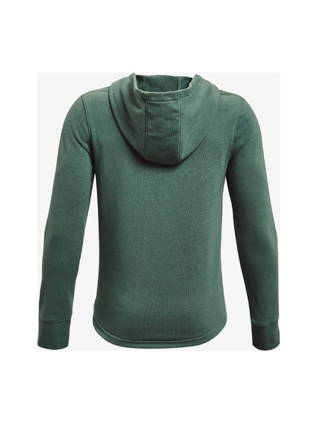 Under Armour Deški pulover Under Armour UA RIVAL TERRY HOODIE-GRN