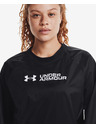 Under Armour Ženski pulover Under Armour Recover Storm Woven Shine Crew