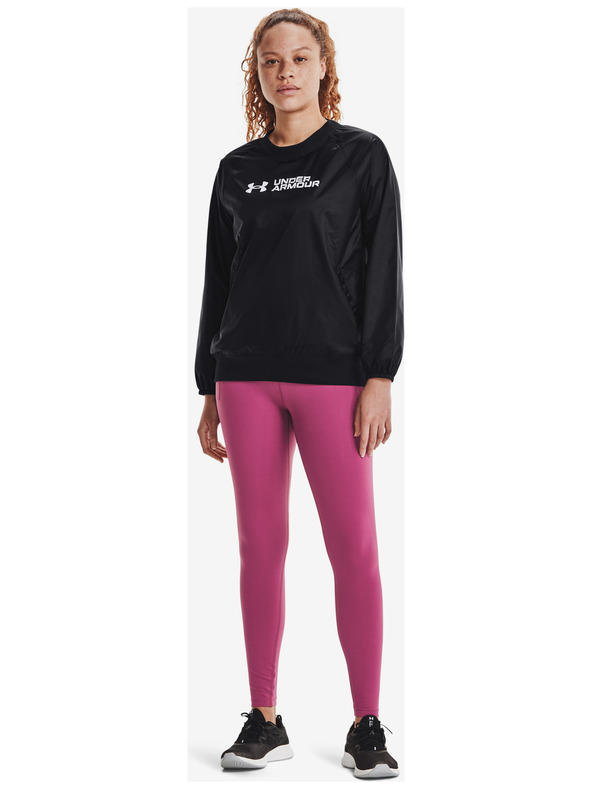 Under Armour Ženski pulover Under Armour Recover Storm Woven Shine Crew