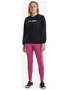 Under Armour Ženski pulover Under Armour Recover Storm Woven Shine Crew