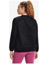Under Armour Ženski pulover Under Armour Recover Storm Woven Shine Crew