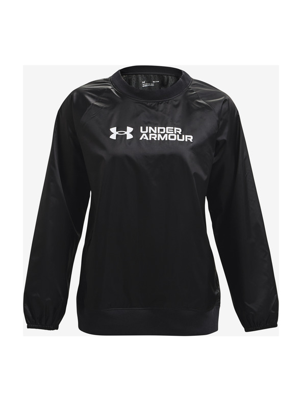 Under Armour Ženski pulover Under Armour Recover Storm Woven Shine Crew