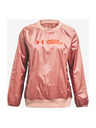 Under Armour Ženski pulover Under Armour Recover Storm Woven Shine Crew