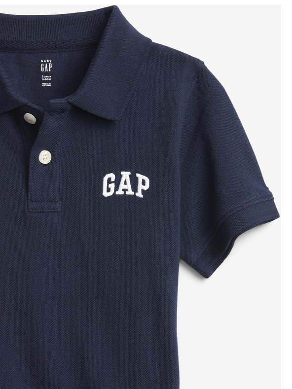GAP Otroške polo majice Gap logo GAP
