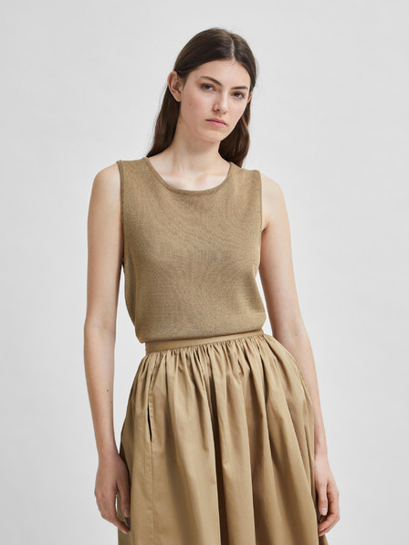 Selected Femme Bež zgornji del Selected Femme Moon