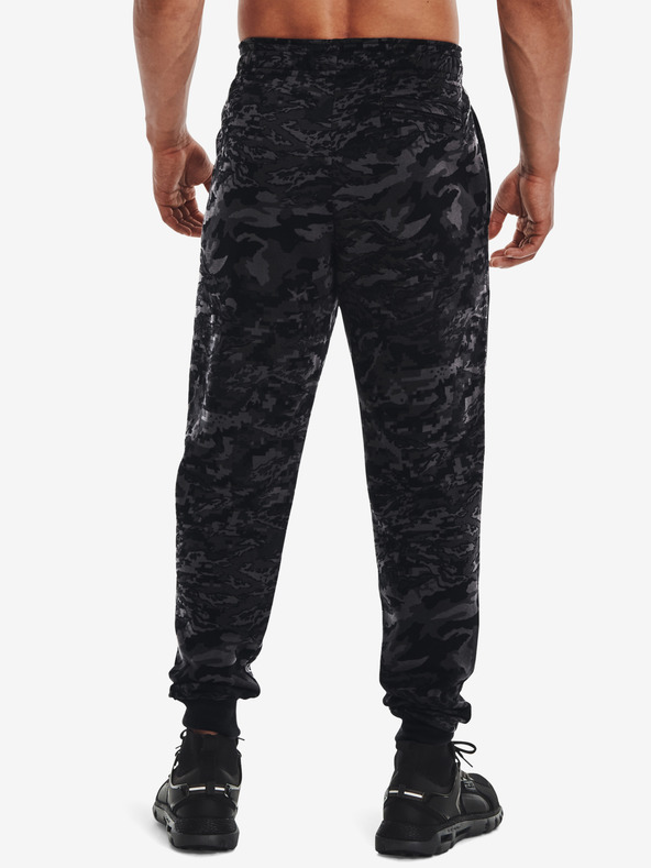 Under Armour Moške spodnji del trenirke Under Armour RIVAL FLC CAMO SCRIPT JGR