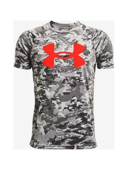 Under Armour Deška majica Under Armour UA Tech BL Printed SS-GRY