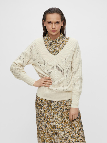 .OBJECT Krem pulover .OBJECT Melanie