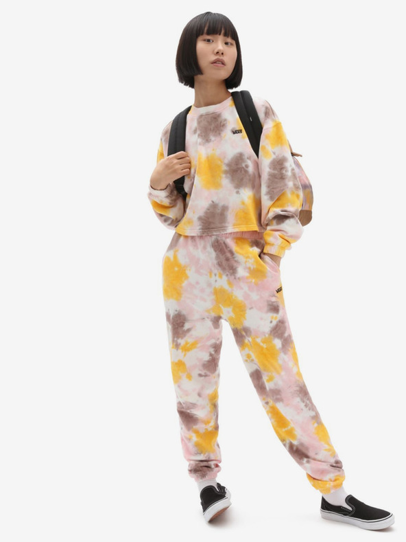 Vans VANS Grunge rumena in rožnata ženska jopa z batiko