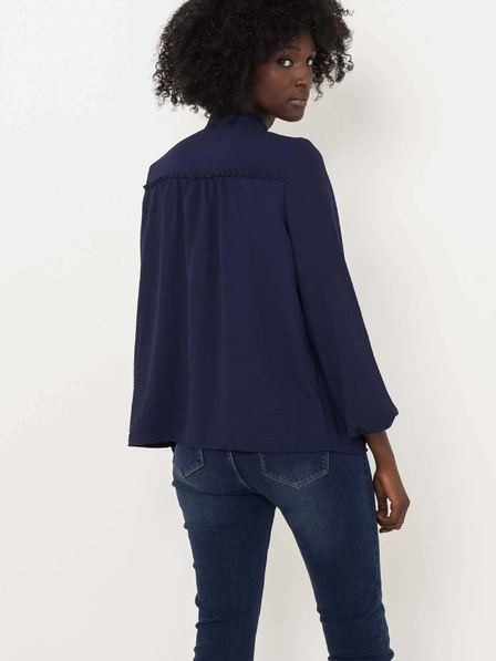 CAMAIEU Temno modra bluza CAMAIEU