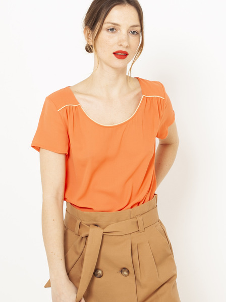 CAMAIEU Oranžna bluza CAMAIEU