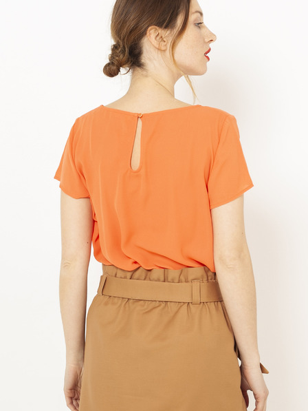 CAMAIEU Oranžna bluza CAMAIEU