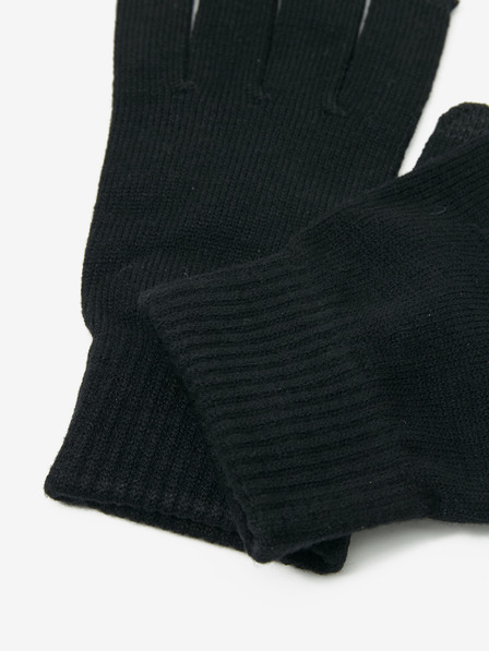 ONLY Črne in temno zelene pletene rokavice ONLY Magic Knit Glove 2-Pack