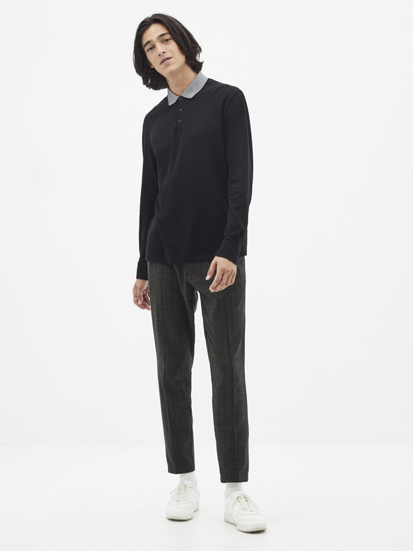 Celio Črna polo majica Celio Sessicoml