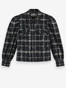 Scotch & Soda Temno modra ženska karirasta lahka jakna Scotch & Soda