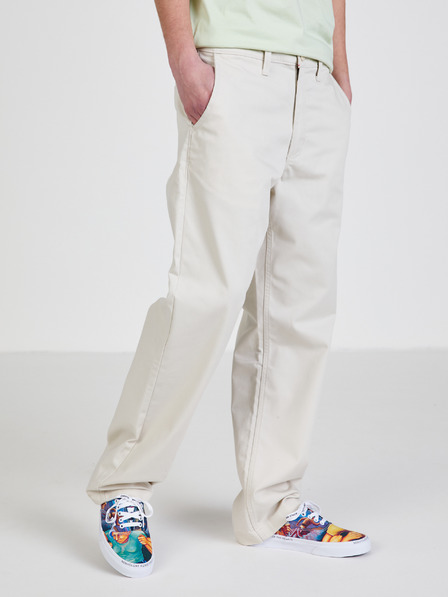 Vans Moške krem hlače VANS Chino