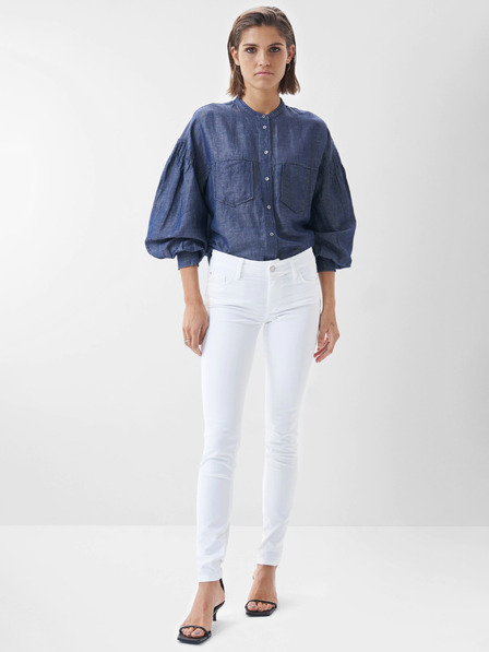Salsa Jeans Bele ženske kavbojke ozkega kroja Salsa Jeans