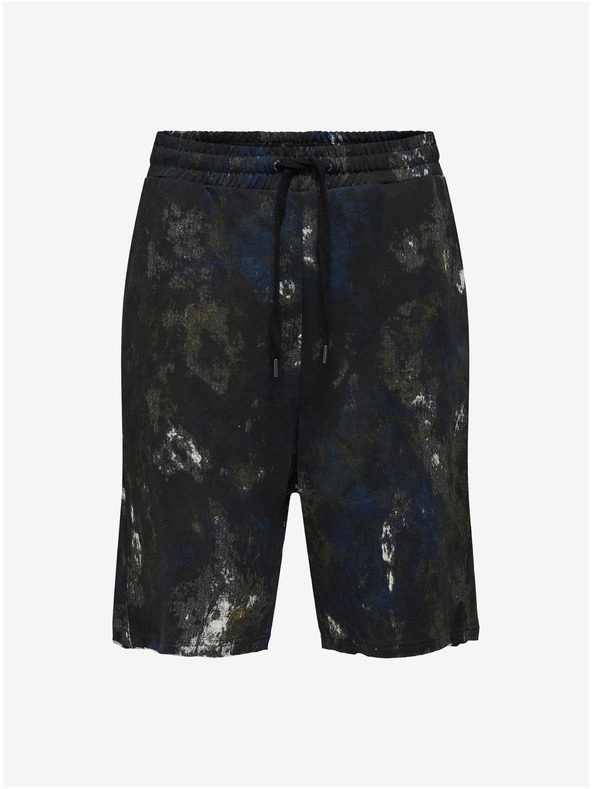 ONLY & SONS Temno sive vzorčaste trenirke ONLY & SONS Lek
