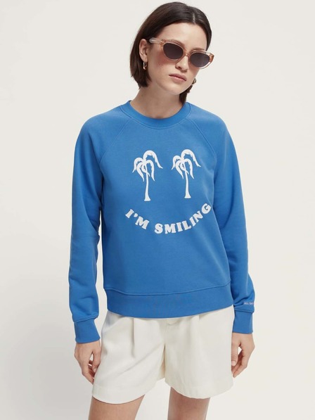 Scotch & Soda Modra ženska majica Scotch & Soda