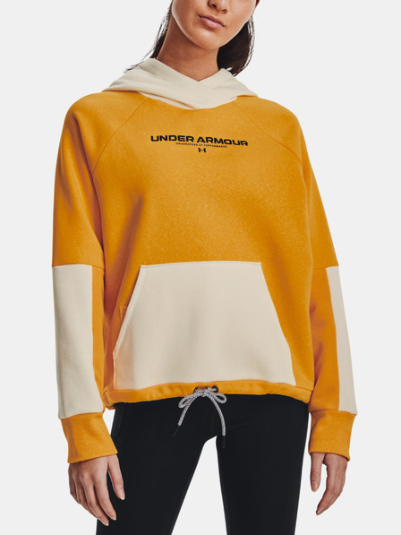 Under Armour Ženski pulover Under Armour Rival + Fleece Hoodie