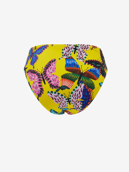 Desigual Rumeno vzorčkano spodnji del ženskih kopalk Desigual Alana I