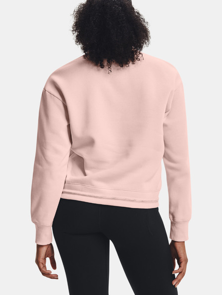 Under Armour Ženski pulover Under Armour Rival Fleece Mesh Crew
